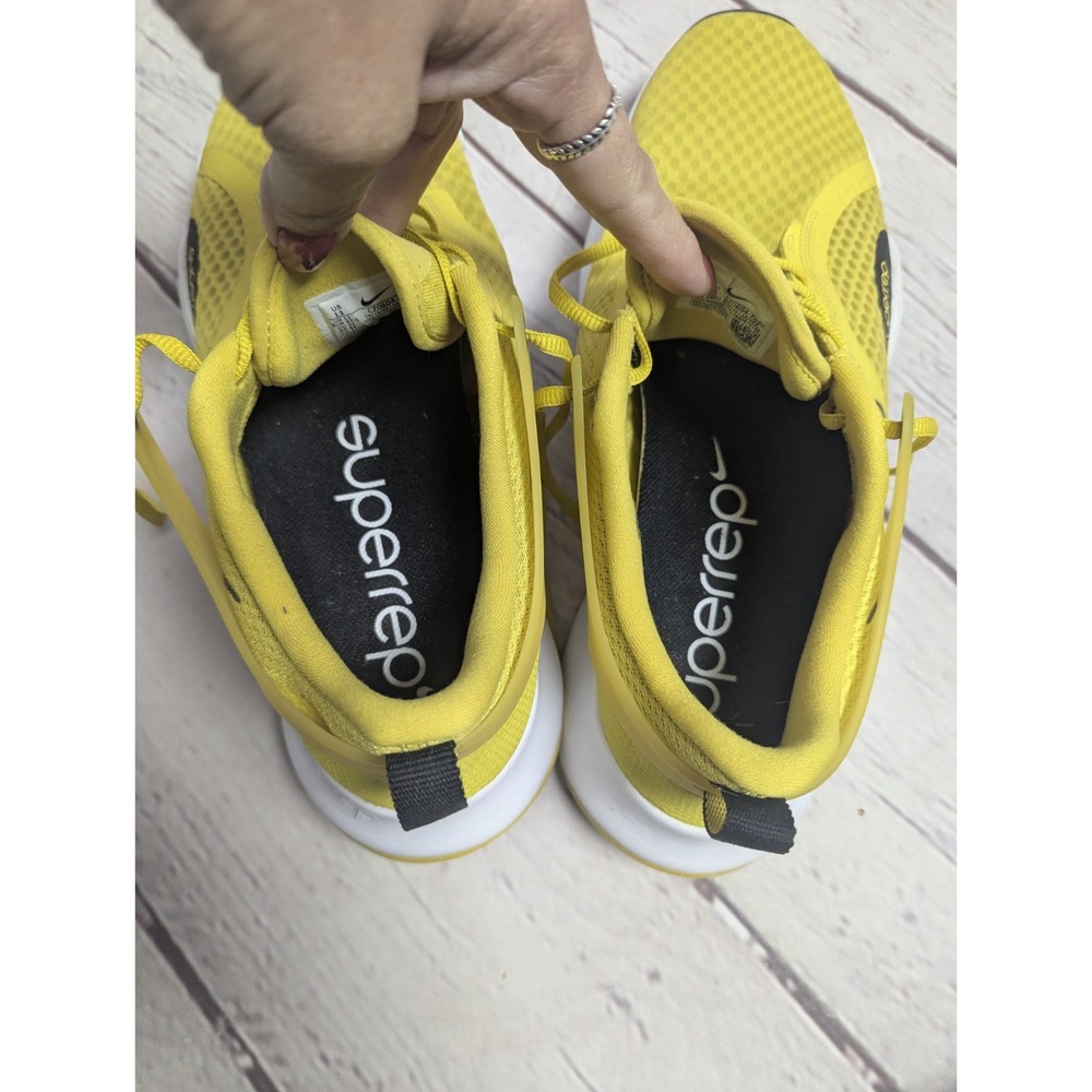 Nike SuperRep Go 2 Men's 13 Bright Citron Yellow Athletic Shoes CZ0604-707 EUC - Picture 7 of 8